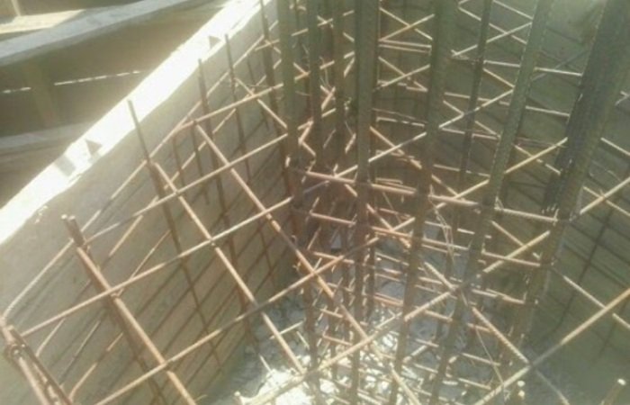 Bloco fundação de torre - linha de transmissão no município de Baião-PA