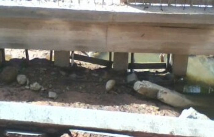 Ponte sobre o rio Maguari em Ananindeua-PA