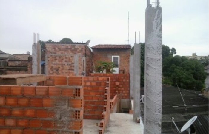 Obra de 2 pavimentos com fundações profundas em estaca raiz